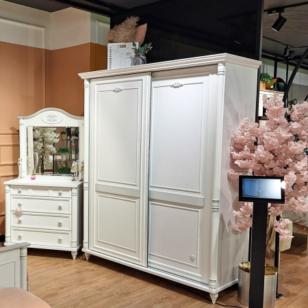 Comoda cu 4 sertare, pentru copii si tineret Colectia Romantic, 90x49x88 cm [5]