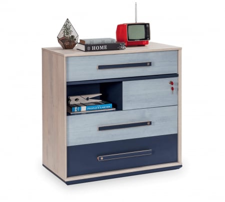 Comoda din pal din Colectia Trio 80x46x83 cm