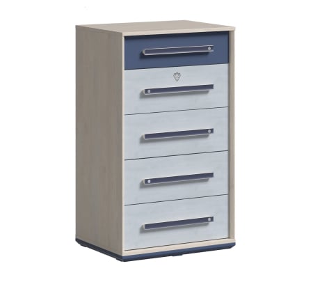 Colectia Trio - Comoda cu 5 sertare  din Colectia Trio 60x103x46 cm