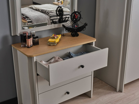 Comodă pentru camera copiilor, colecția Sirius – 90x43x80 cm [2]