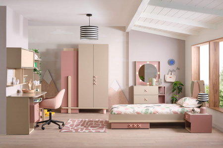 Comodă pentru copii cu 3 sertare – Design modern, colecția Nordic [2]