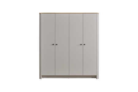 Dulap copii 4 uși Sirius – mobilier modern pentru camera copiilor, 180x57x200 cm [1]