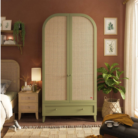 Dulap cu 2 usi cu arc pentru copii si adolescenti, 109x220x62 cm, Colectia Loof New [1]