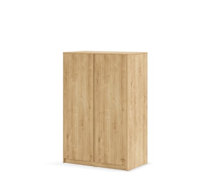 Colectia Studio - Dulap cu 2 usi, pentru tineret Colectia Studio Mocha 93x53x140 cm