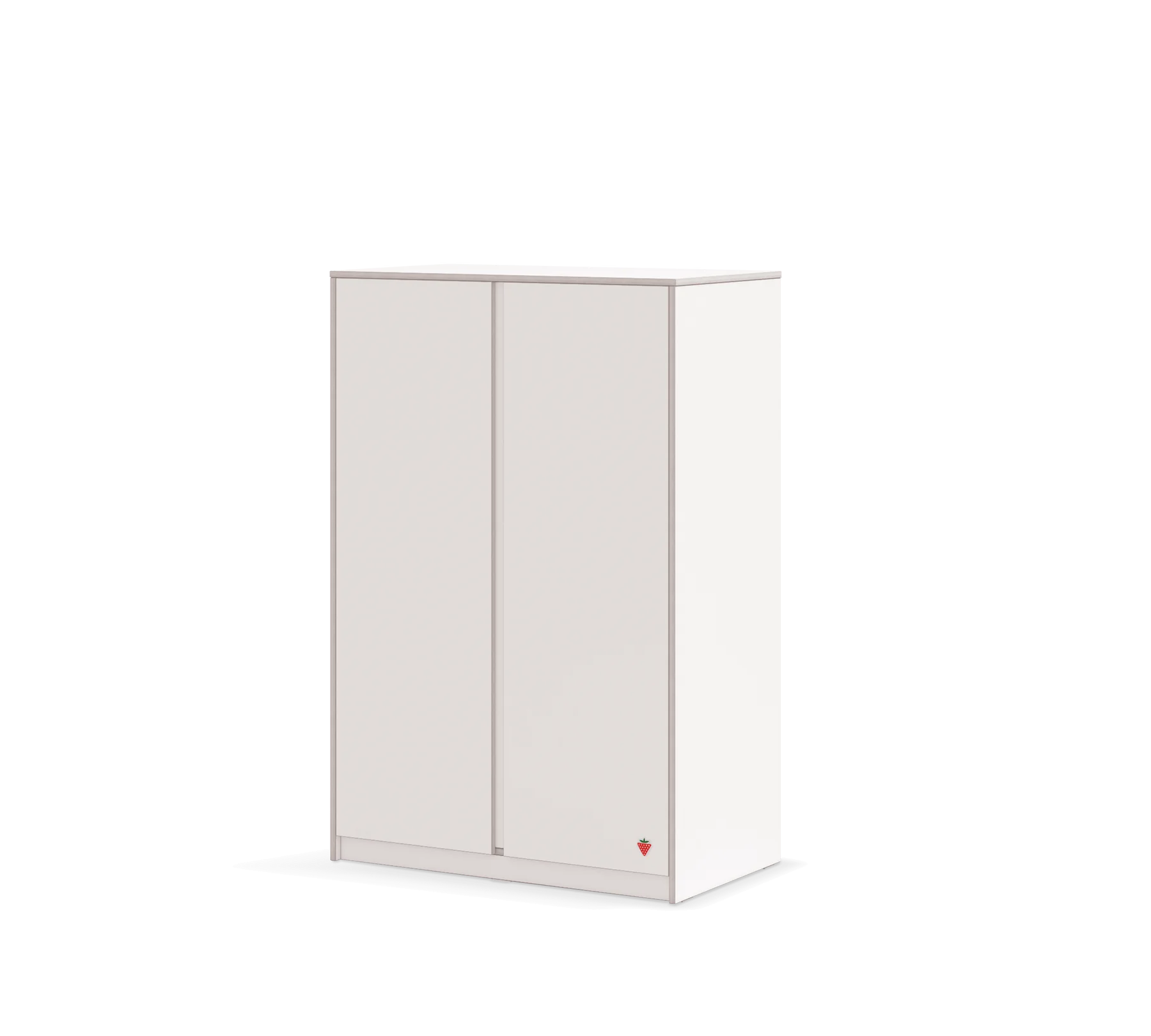 Colectia Studio - Dulap cu 2 usi, pentru tineret Colectia Studio White 93x52x140 cm