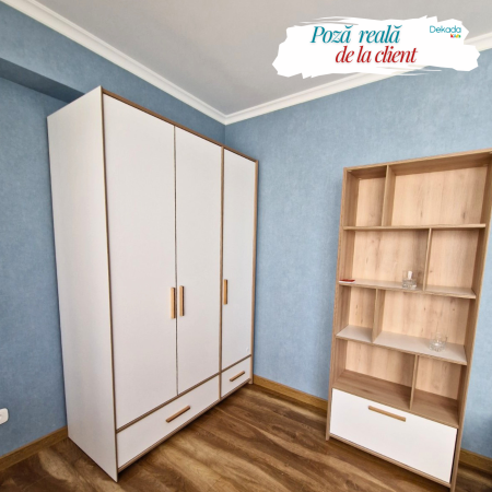 Dulap cu 3 usi, pentru adolescenti, Colectia Modera [8]