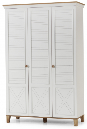 Colectia Atlas - Dulap cu 3 usi pentru copii si adolescenti, 141x216x55 cm, Colectia Atlas