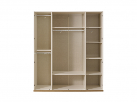 Dulap cu 4 usi si oglinda 177x59x204 cm, colecția Louis [1]