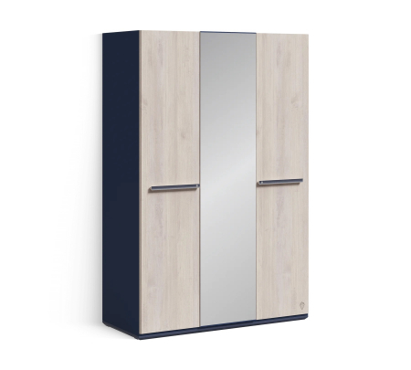 Colectia Trio - Dulap cu trei usi pentru camera copii Colectia Trio 135x61x203.5 cm
