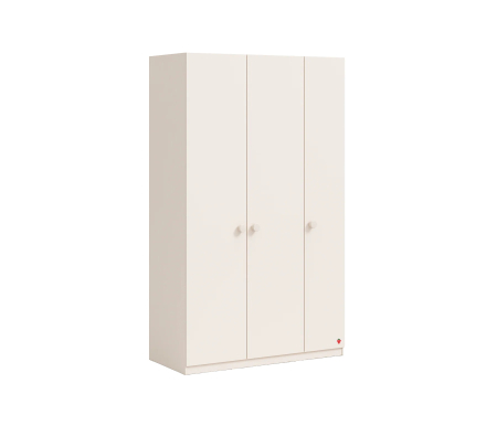 Colectia Varia - Dulap Line cu 3 uși pentru cameră copii – 127x214x62 cm, colecția Varia
