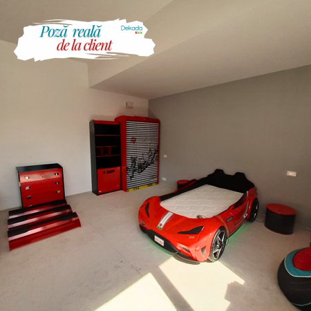 Dulapul cu 3 usi, pentru camera baieti, colectia Champion Racer [7]