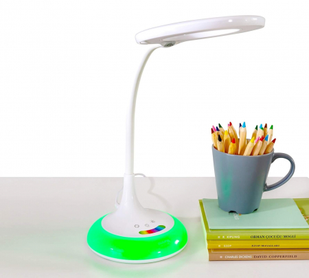 Lampa de birou pentru copii Rainbow White [3]