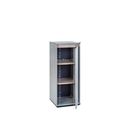 Modul dulap copii Colectia Trio 39x46x104 cm [3]