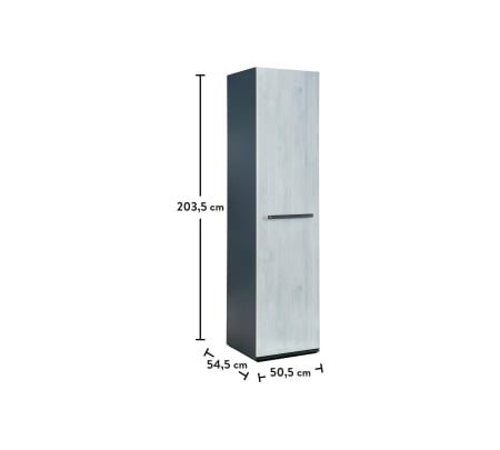 Modul dulap copii Colectia Trio 50x54x203 cm [5]