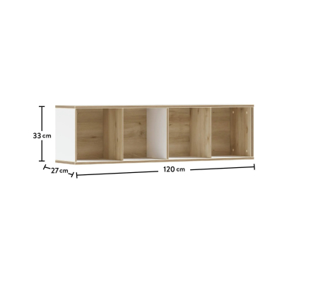 Modul pentru carti, Colectia Modera 120x33x27cm [8]