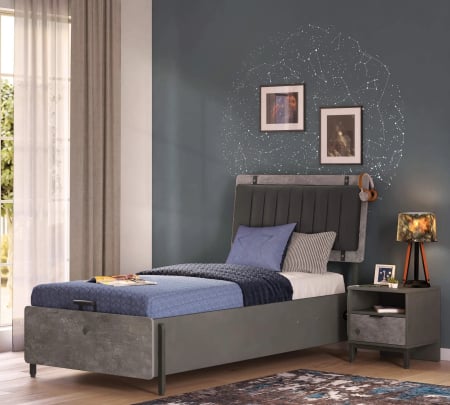 Noptiera pentru camera copii si adolescenti Space Gray [4]