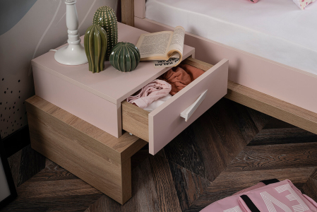 Noptiera pentru camera fetelor, colectia Angel City, 50x44x34 cm [2]