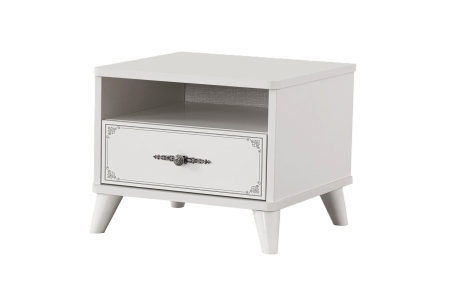 Colectia Perla S - Noptieră Perla S pentru camera copii 45x42x37 cm – Design compact și elegant