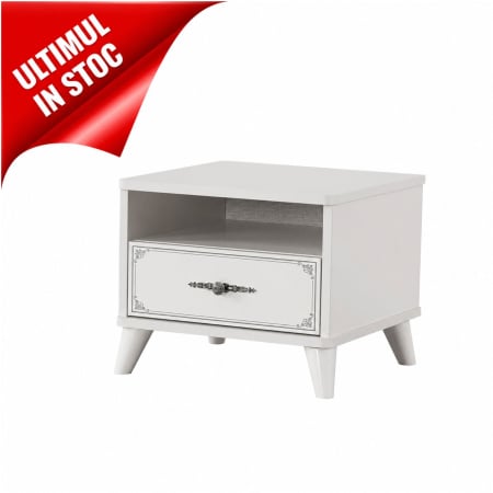 Comode, noptiere - Noptieră Perla S pentru camera copii 45x42x37 cm – Design compact și elegant