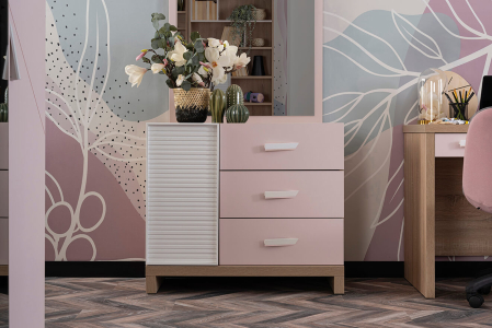 Oglinda pentru camera fetelor, colectia Angel City, 88x3x77 cm [4]