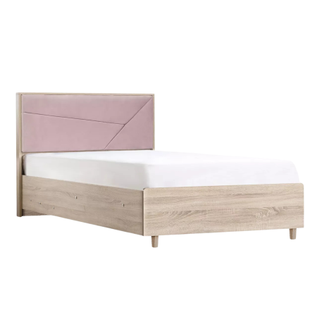 Colectia Angel City - Pat 120x200 cm cu ladă de depozitare pentru camera copiilor – colecția Angel City