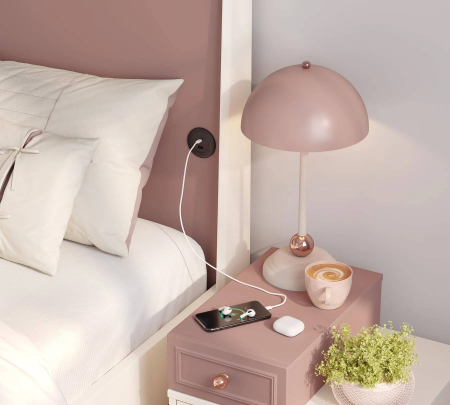 Pat 100x200 cm modern pentru fete – Colectia Elegance [2]