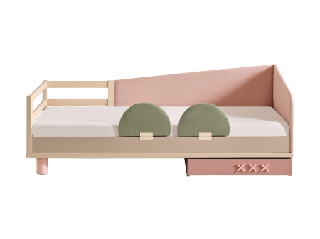 Pat 90x200 cm pentru copii – Design modern, colecția Nordic [1]