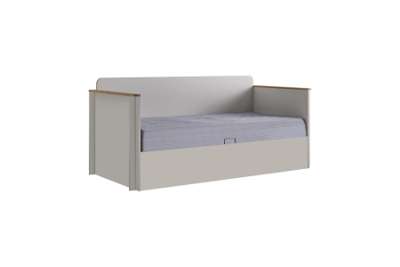 Colectia Sirius - Pat cu spatiu depozitare pentru copii mici (Toddler Bed) 90x200 cm, colecția Sirius