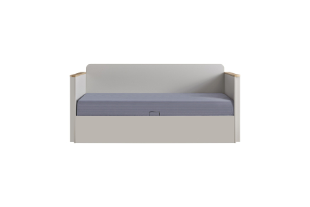 Pat cu spatiu depozitare pentru copii mici (Toddler Bed) 90x200 cm, colecția Sirius [1]