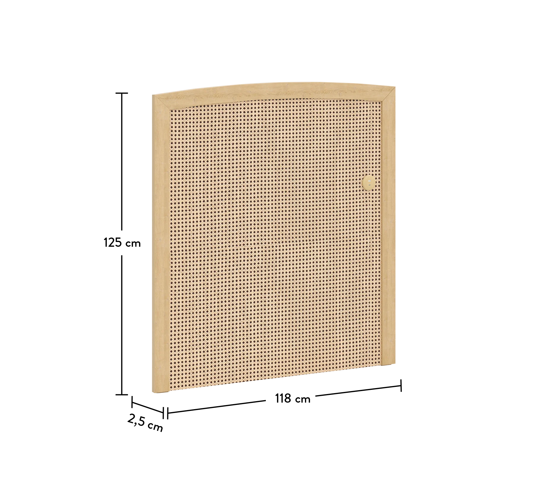 Pat fara tablie, cu spatiu de depozitare, Colectia Loof (100x200 cm)  [6]