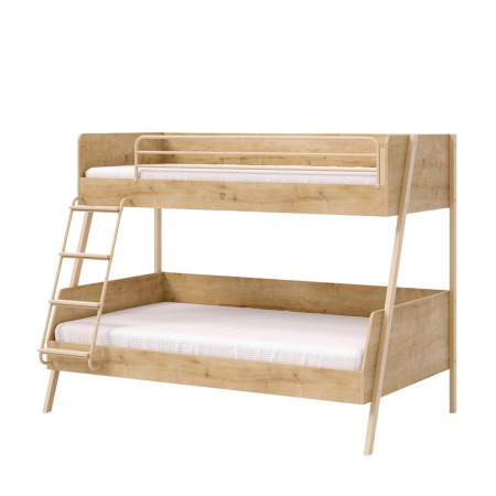 Paturi supraetajate - Pat etajat pentru camera copii, Colectia Mocha (90x 200-120x200 cm)