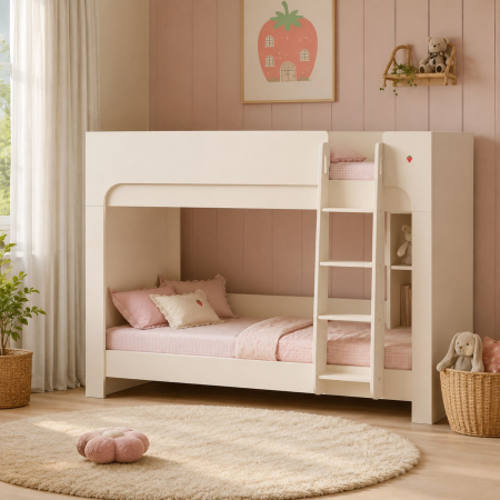 Paturi supraetajate - Pat etajat pentru copii, design funcțional și modern Colectia Varia 90x200 cm