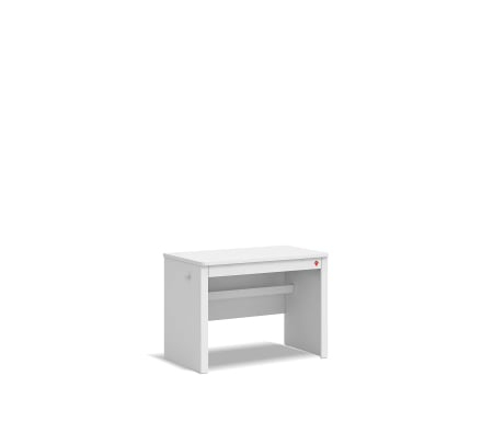 Pat etajat pentru copii Studio White, cu birou si dulap – saltea 90x200 cm [6]