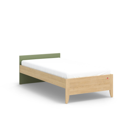 Paturi 100x200 cm - Pat fara tablie, Colectia Loof (100x200 cm) 