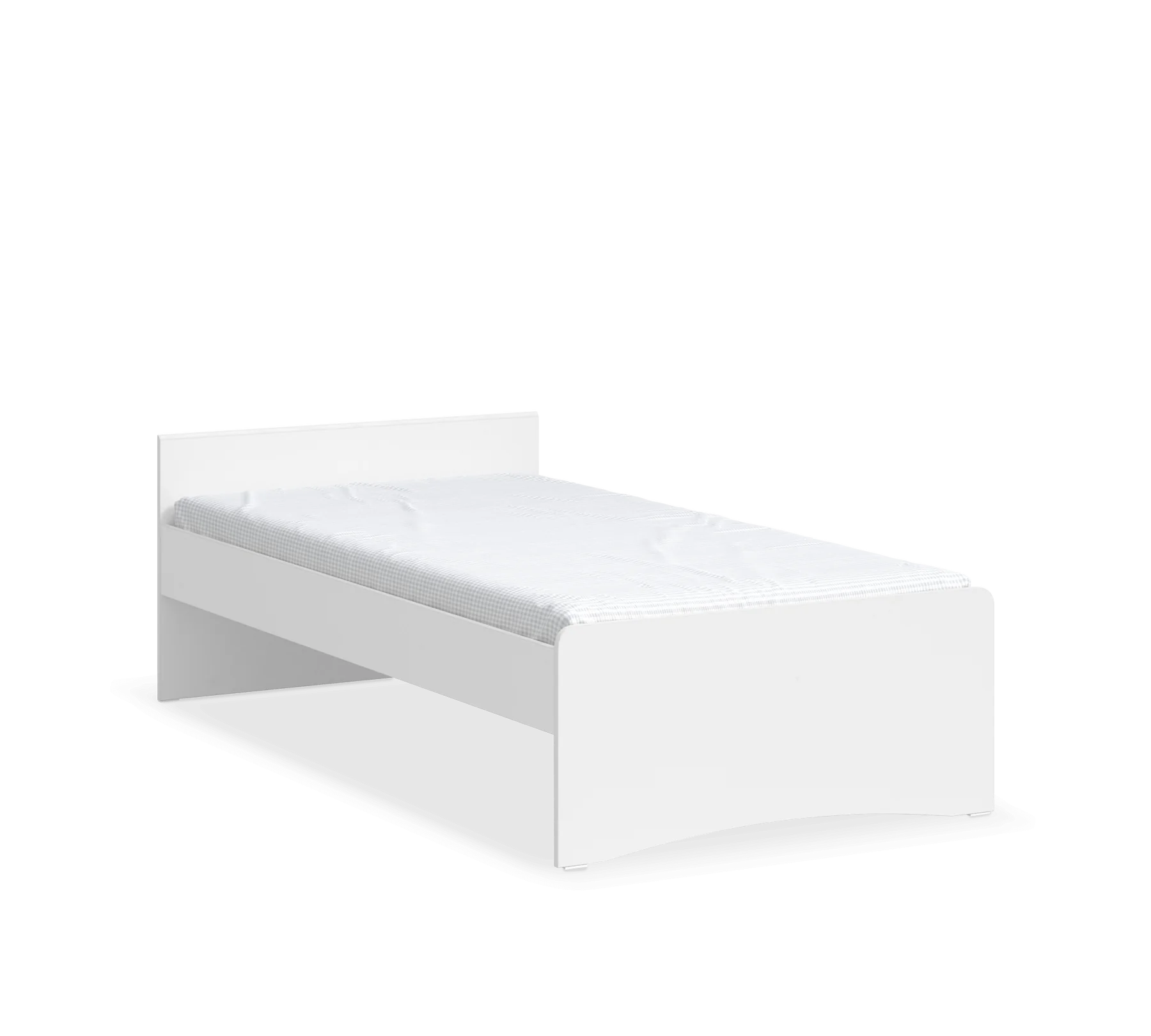 Pat fara tablie, Colectia  White (120x200 cm)  [1]