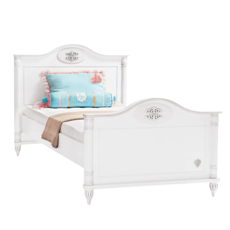 Paturi pentru adolescenti - Pat pentru copii Colectia Romantic 100x200 cm