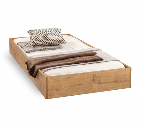 Paturi pentru adolescenti - Pat suplimentar pentru camera copii si adolescenti Colectia Mocha 90x190 cm