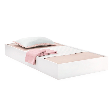 Pat suplimentar pentru pat Colectia Selena Pink/Grey 90x190 cm [1]