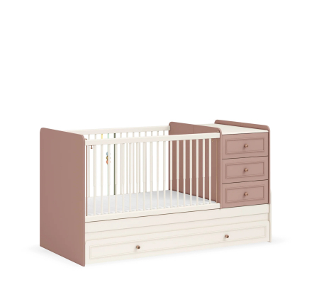 Colectia Elegance Baby - Patut transformabil 80x180 cm Elegance – Design Modern pentru Bebelusi