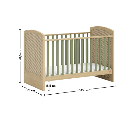 Comoda cu 3 sertare pentru copii, 111x87x44 cm, Colectia LOOF [8]