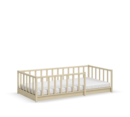 Colectia Montessori Baby - Patut pentru bebelusi, Colectia Montes Natural (90 x 190 cm)