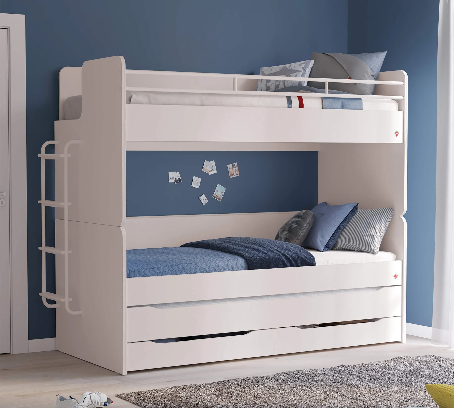 Scara de metal pentru pat etajat Studio White [5]