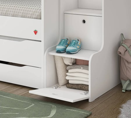 Scara pentru pat etajat Studio White [2]