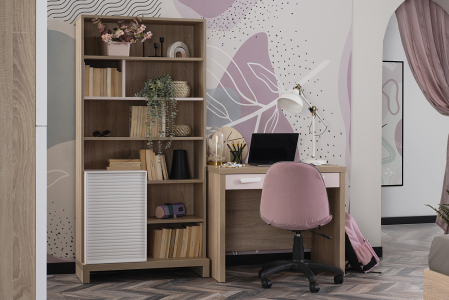 Scaun ergonomic Angel City Roz pentru camera copiilor – reglabil pe înălțime și husă detașabilă [6]