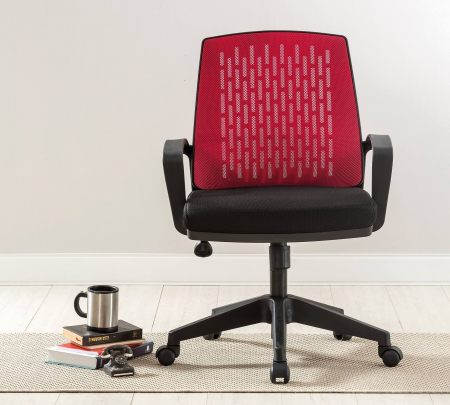 Scaun de birou pentru copii Comfort Red | Livrare gratuita Chisinau [3]