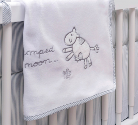 Set lenjerie pentru patut bebe, colectia Cotton baby 80x130 cm [2]