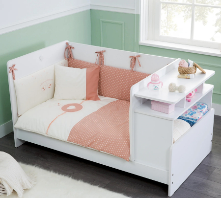Set pat bebelus Romantic baby 75x115 cm [1]
