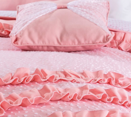 Set pentru pat copii, Colectia Rosa 120-140 cm [3]