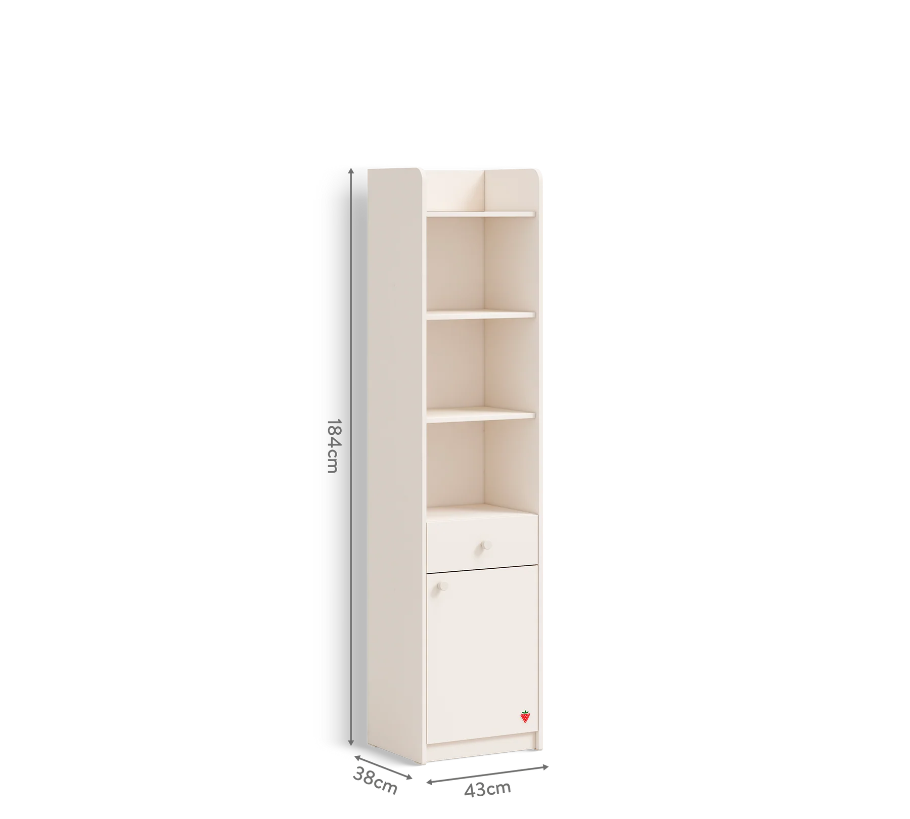 Set Studiu Modern Varia Crem - Birou + Biblioteca + Unitate Superioara [6]