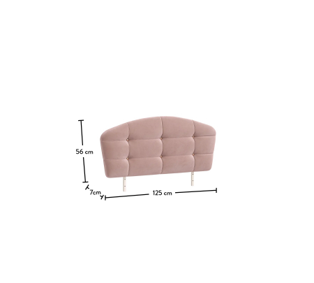 Tablie tapitata pentru patul 100x200 cm, Colectia Elegance [8]